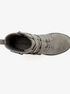 Bottines tendance avec boucles décoratives pour un look décontracté