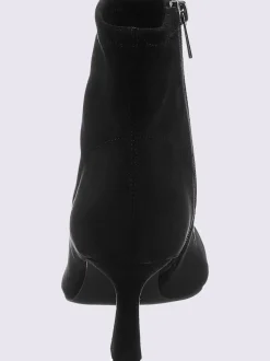 Bottines textile doux en synthétique velours
