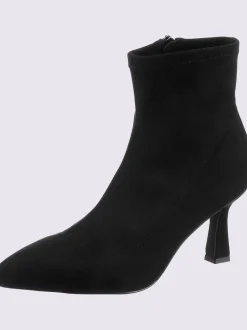 Bottines textile doux en synthétique velours