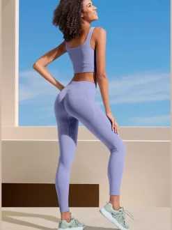 Caleçons courts sans coutures avec large ceinture élastique