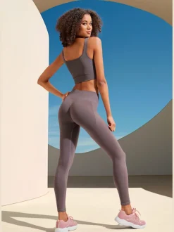 Caleçons courts sans coutures avec large ceinture élastique