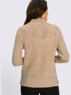 Camionneur tricot ajouré