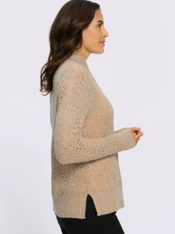 Camionneur tricot ajouré