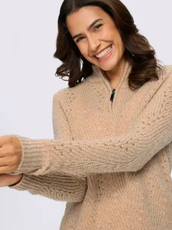 Camionneur tricot ajouré