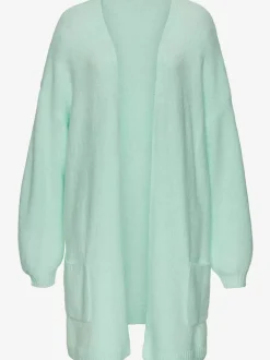 Cardigan ample en tricot doux avec bords-côtes confortables