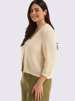 Cardigan brillance discrète