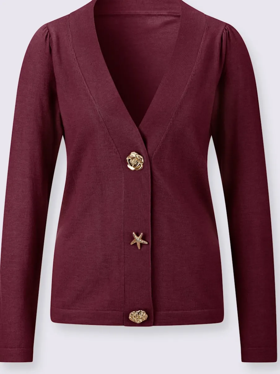 Cardigan 30% laine
