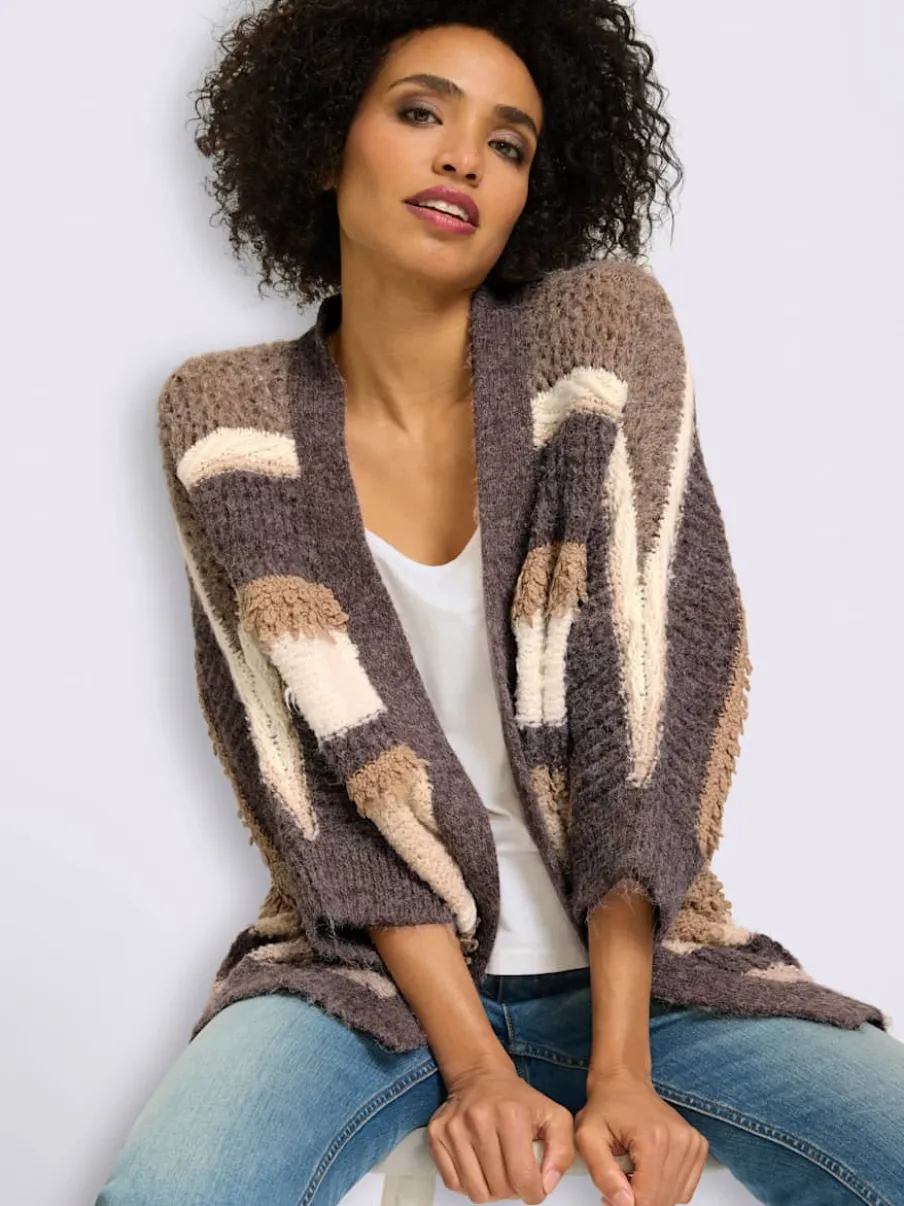 Cardigan maille bien-être très douce
