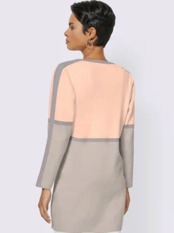 Cardigans avec rayures verticales et horizontales raffinées