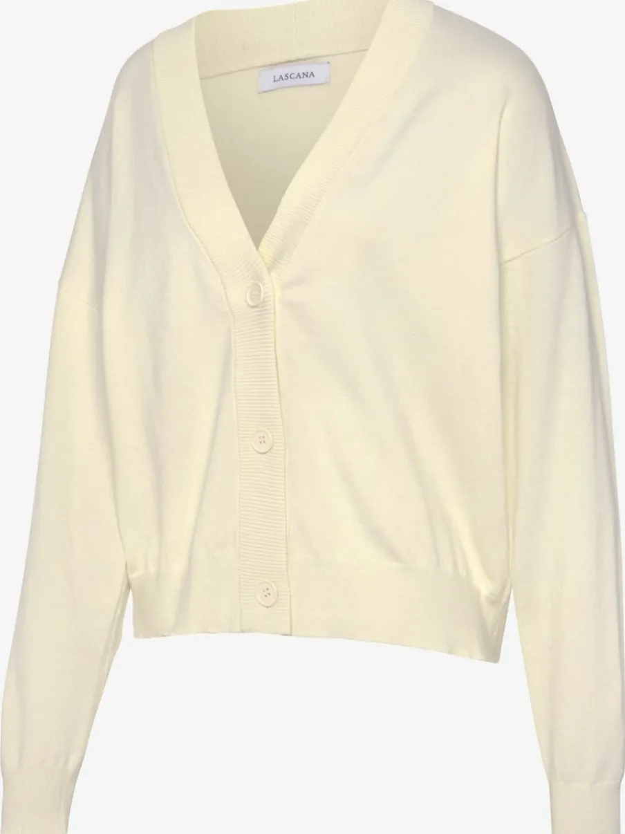 Cardigans en tricot à manches longues avec patte de boutonnage