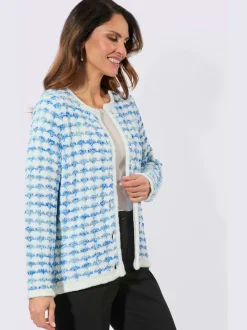 Cardigan tricot bouclé