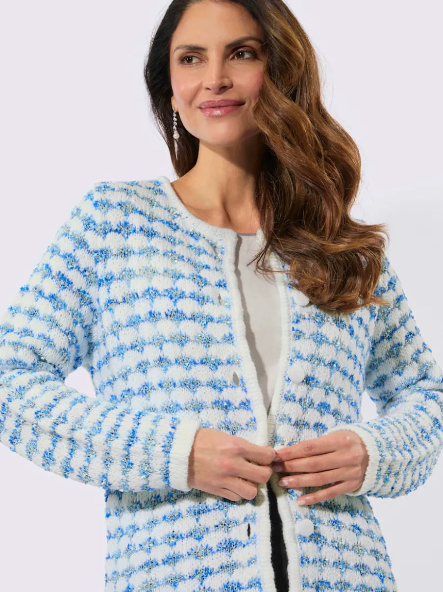 Cardigan tricot bouclé