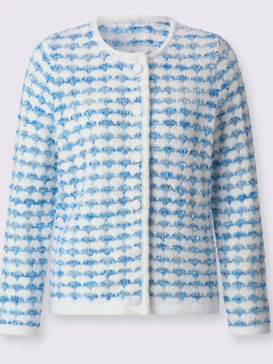 Cardigan tricot bouclé