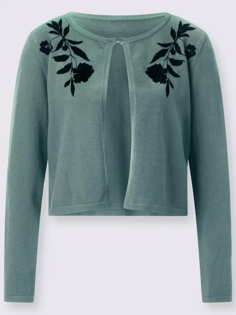 Cardigan tricot fin élégant