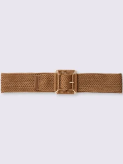 Ceinture aspect tressé élégant