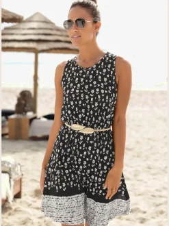 Ceinture décorative fine et extensible avec boucle plume tendance