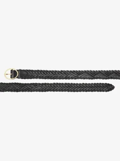 Ceinture en cuir forme personnalisée grâce à l'aspect tressé