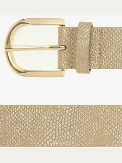 Ceinture hanches ceinture au look métallisé tendance avec motif animal en relief