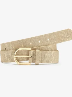 Ceinture hanches ceinture au look métallisé tendance avec motif animal en relief