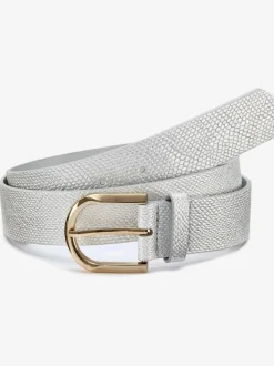 Ceinture hanches ceinture au look métallisé tendance avec motif animal en relief