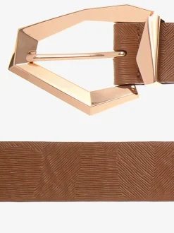 Ceinture hanches ceinture tendance avec boucle dorée originale
