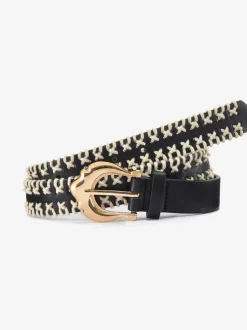 Ceinture hanches ceinture tendance en imitation cuir avec boucle couleur or