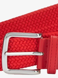 Ceinture hanches ceinture tressée sportive en textile élastique et souple avec application en synthétique