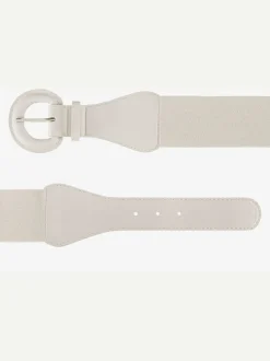 Ceinture moderne avec boucle ton sur ton au design classique