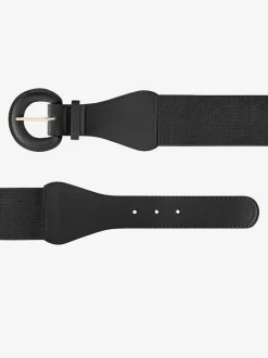 Ceinture moderne avec boucle ton sur ton au design classique