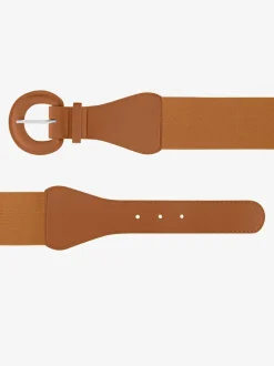 Ceinture moderne avec boucle ton sur ton au design classique