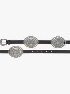 Ceinture tendance en imitation cuir au look western