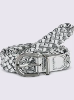 Ceinture tressée motif tressé décoratif