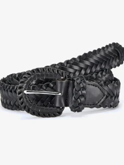 Ceinture tressée tendance avec boucle ton sur ton