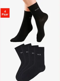 Chaussettes bords-côtes non irritants