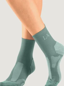 Chaussettes de randonnée talon rehaussé pour maintien parfait