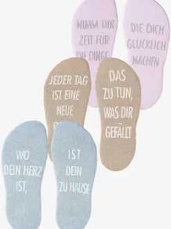 Chaussettes d'intérieur picots en caoutchouc antidérapants (abs)