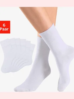 Chaussettes 6 paires de socquettes, idéales pour les diabétiques