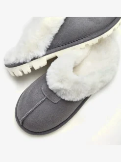 Chaussons très chaudes, imitation fourrure douce