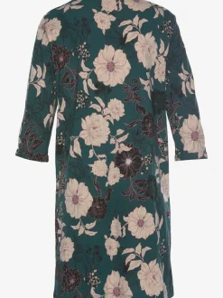 Chemise de nuit au motif floral botanique