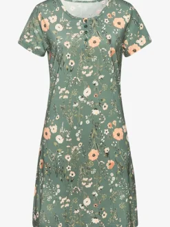 Chemise de nuit avec superbe imprimé floral