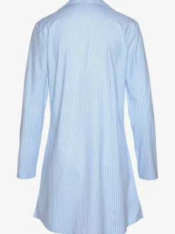 Chemise de nuit, col à revers et poche poitrine