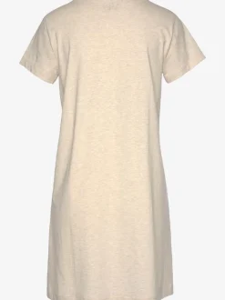Chemise de nuit confortable avec imprimé palmiers