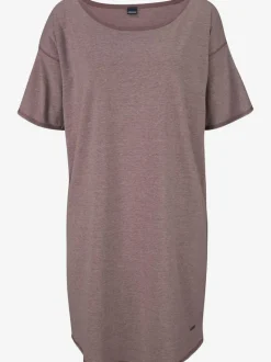 Chemise de nuit décontractée effet chiné