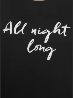 Chemise de nuit à encolure ronde