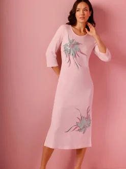 Chemise de nuit en lyocell jersey fin