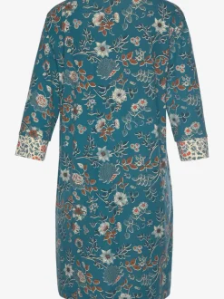 Chemise de nuit fantaisie, imprimé floral