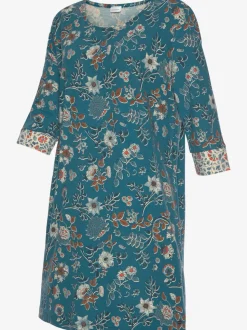 Chemise de nuit fantaisie, imprimé floral