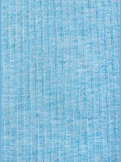 Chemise de nuit robe de nuit longueur mollet en matière côtelée élastique