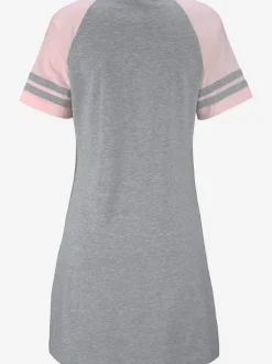 Chemise de nuit sportive à rayures