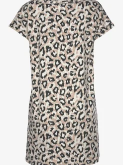 Chemise de nuit t-shirt long confortable, coupe ample
